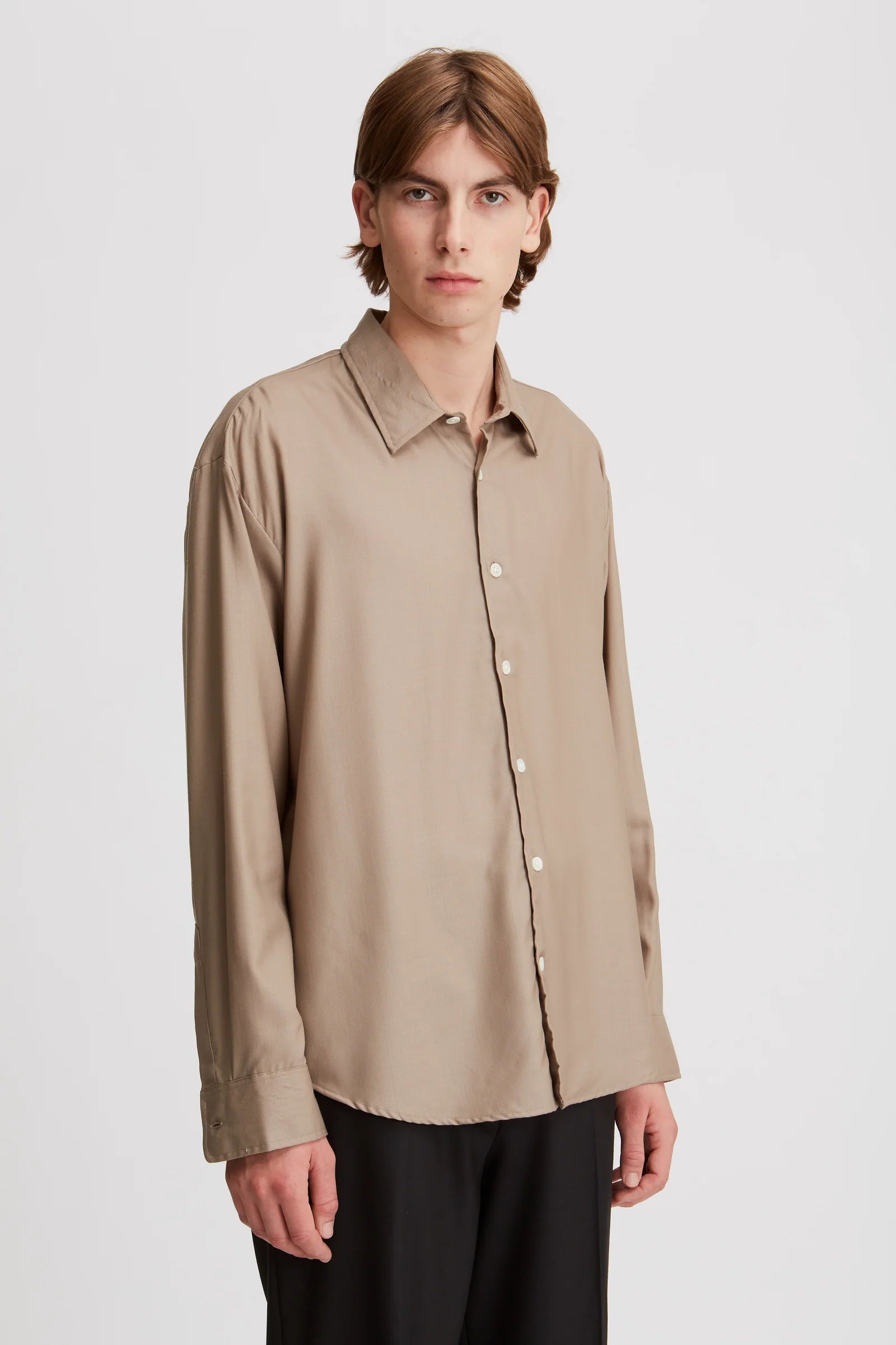 Livid Huff Shirt - Fluid Taupe Shirt Livid 