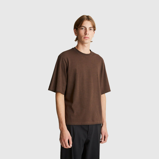 Livid Keller T-shirt - Chestnut Overdye T-Shirt Livid 