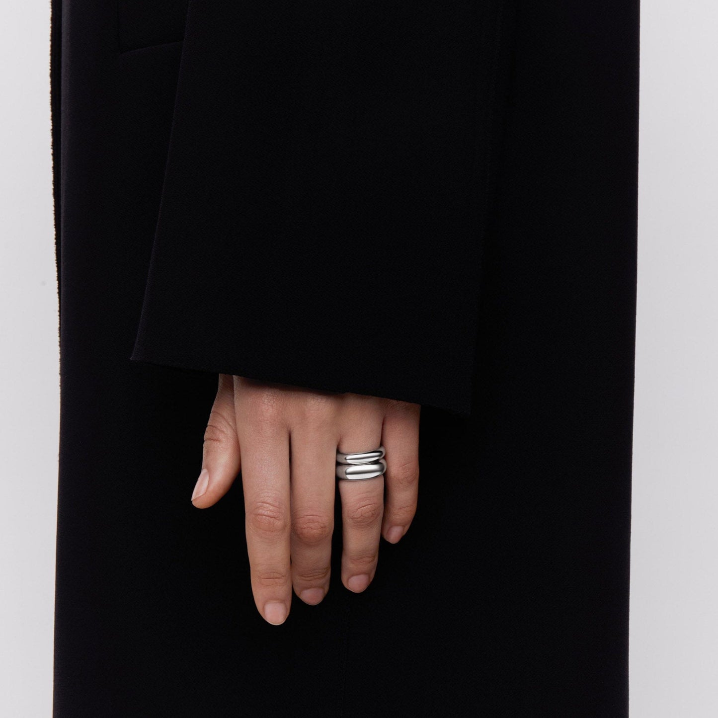 Maria Black Omotesando Chunky Ring - Silver Jewellery Maria Black 