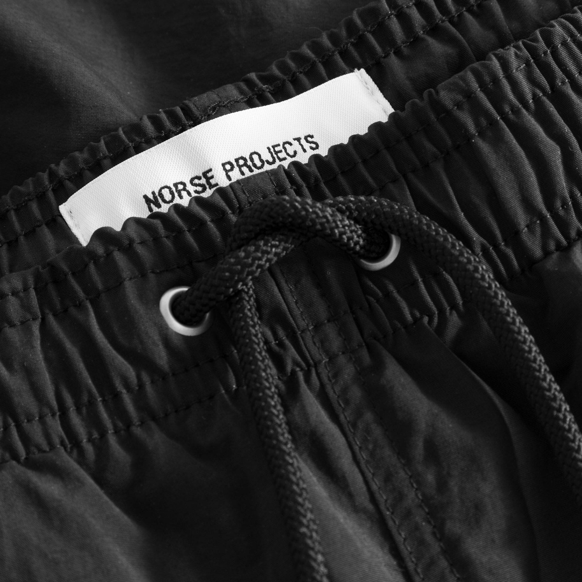 Norse Projects Hauge Recycled Nylon Swimmers - Black Shorts Norse Projects 