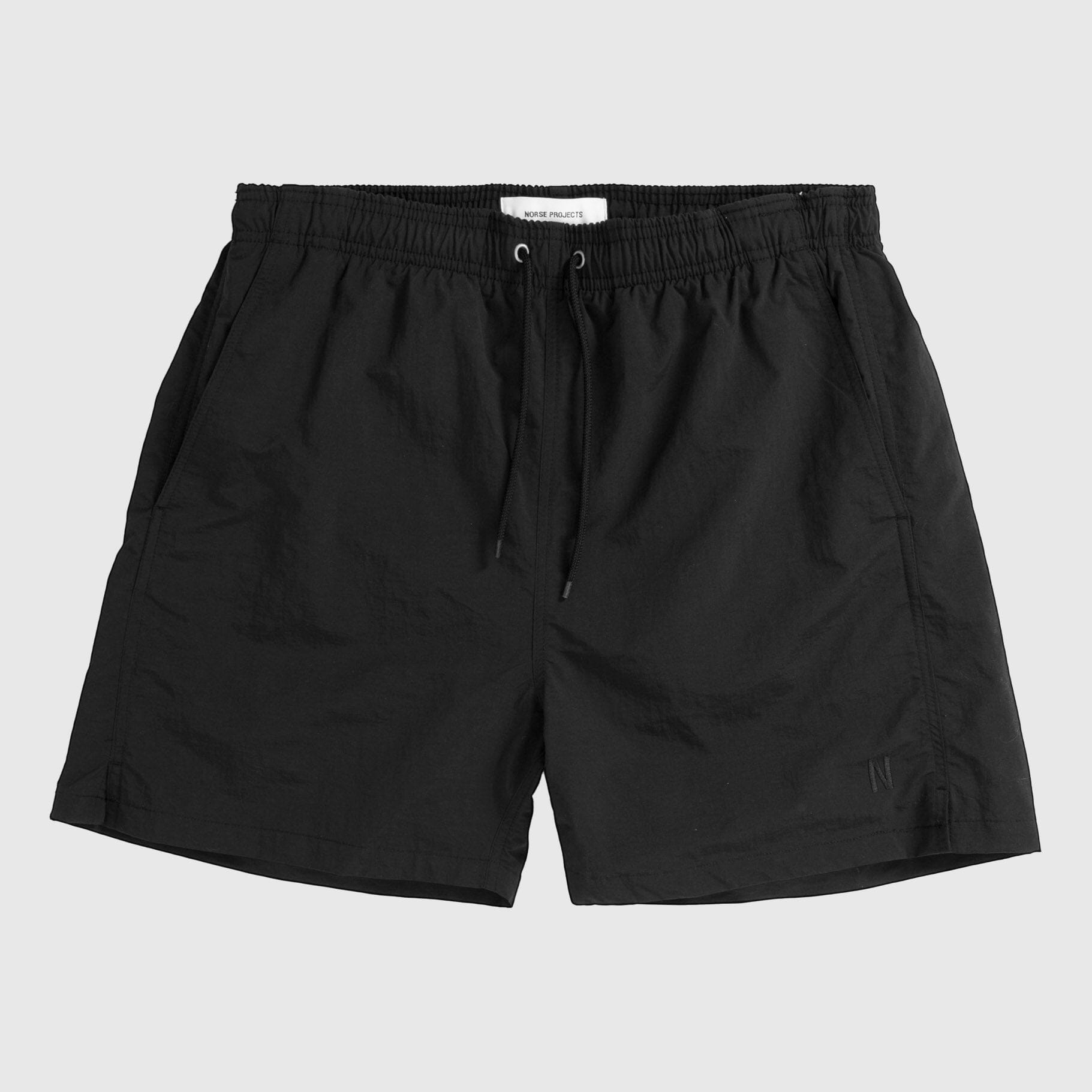 Norse Projects Hauge Recycled Nylon Swimmers - Black Shorts Norse Projects 