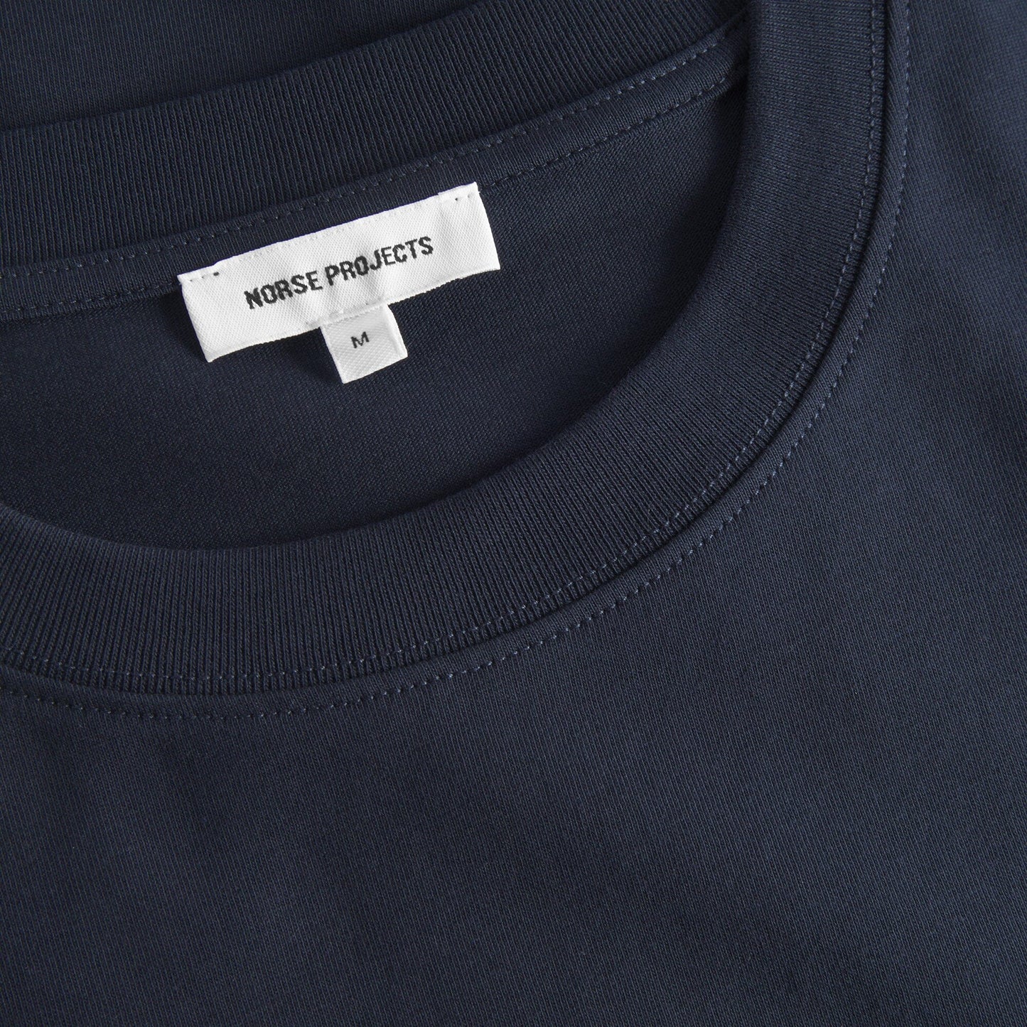 Norse Projects Johannes Organic NORSE Logo Print T-shirt - Dark Navy T-shirt Norse Projects 