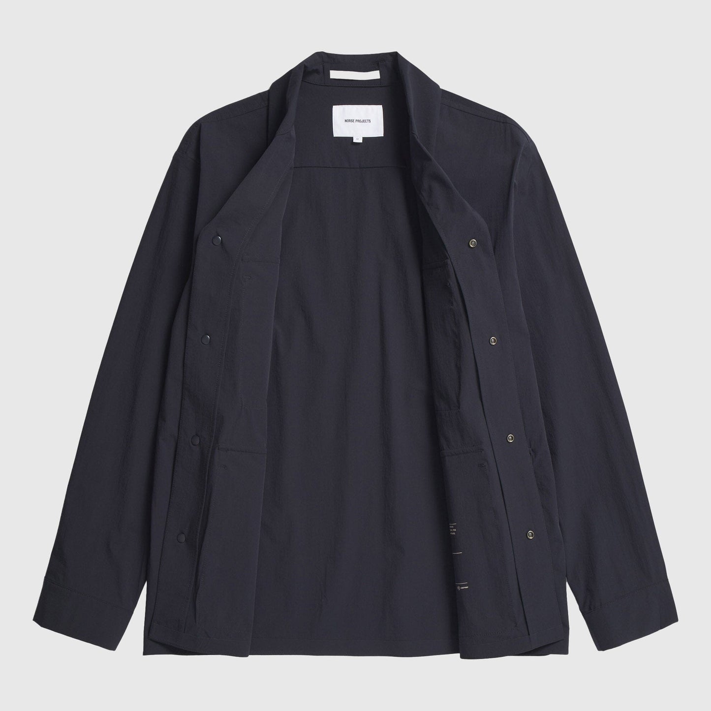 Norse Projects Mads Travel Light Overshirt - Dark Navy Jacket Norse Projects 