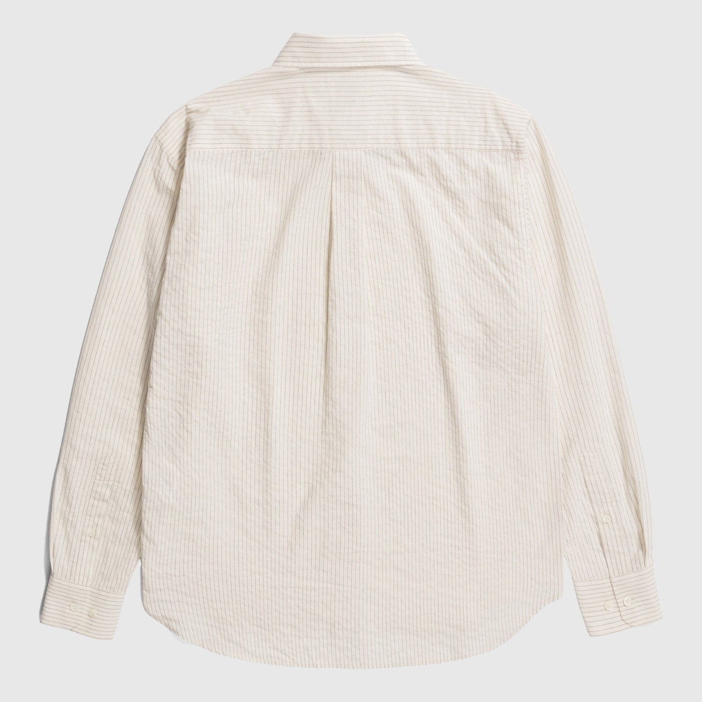 Norse Projects Mo Oversized Striped Shirt - Ecru Shirt Norse Projects 