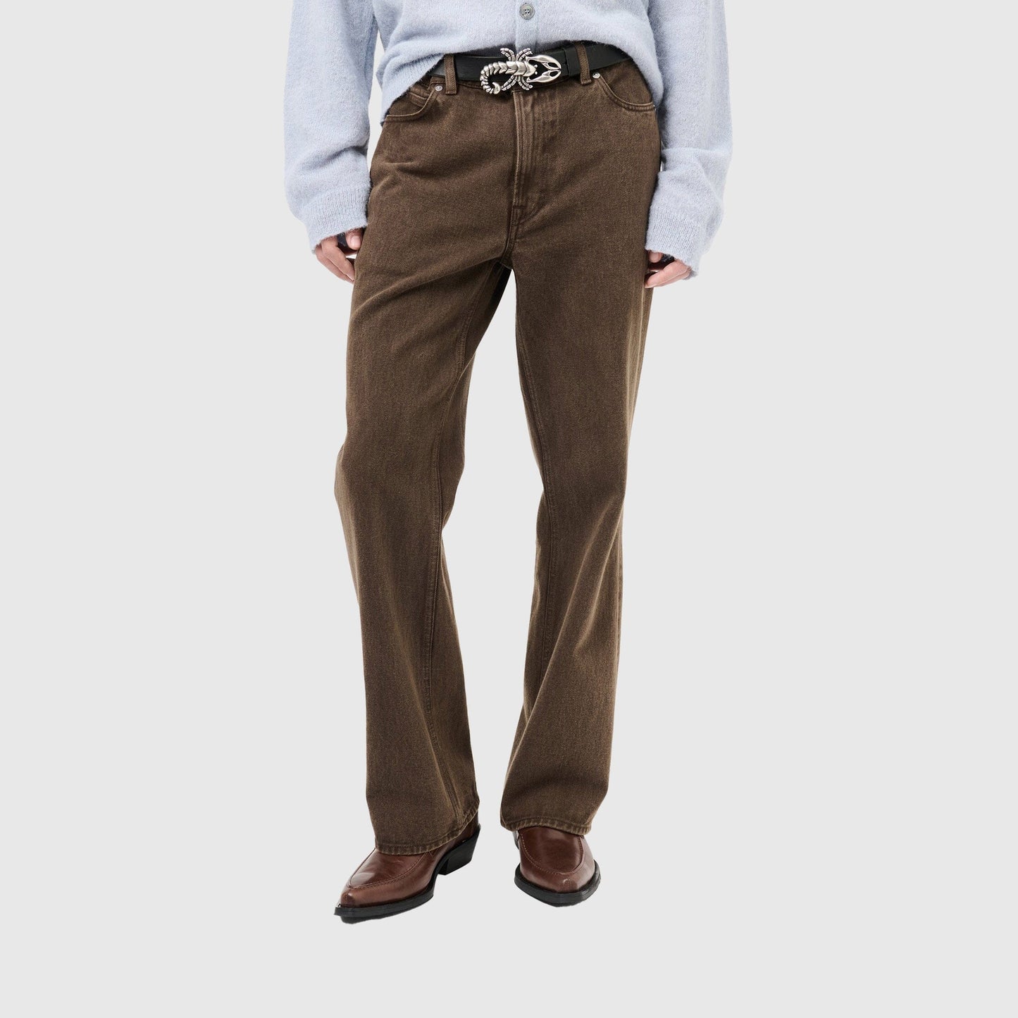 Our Legacy 70s Cut Jeans - Choco Overdye Pants Our Legacy 