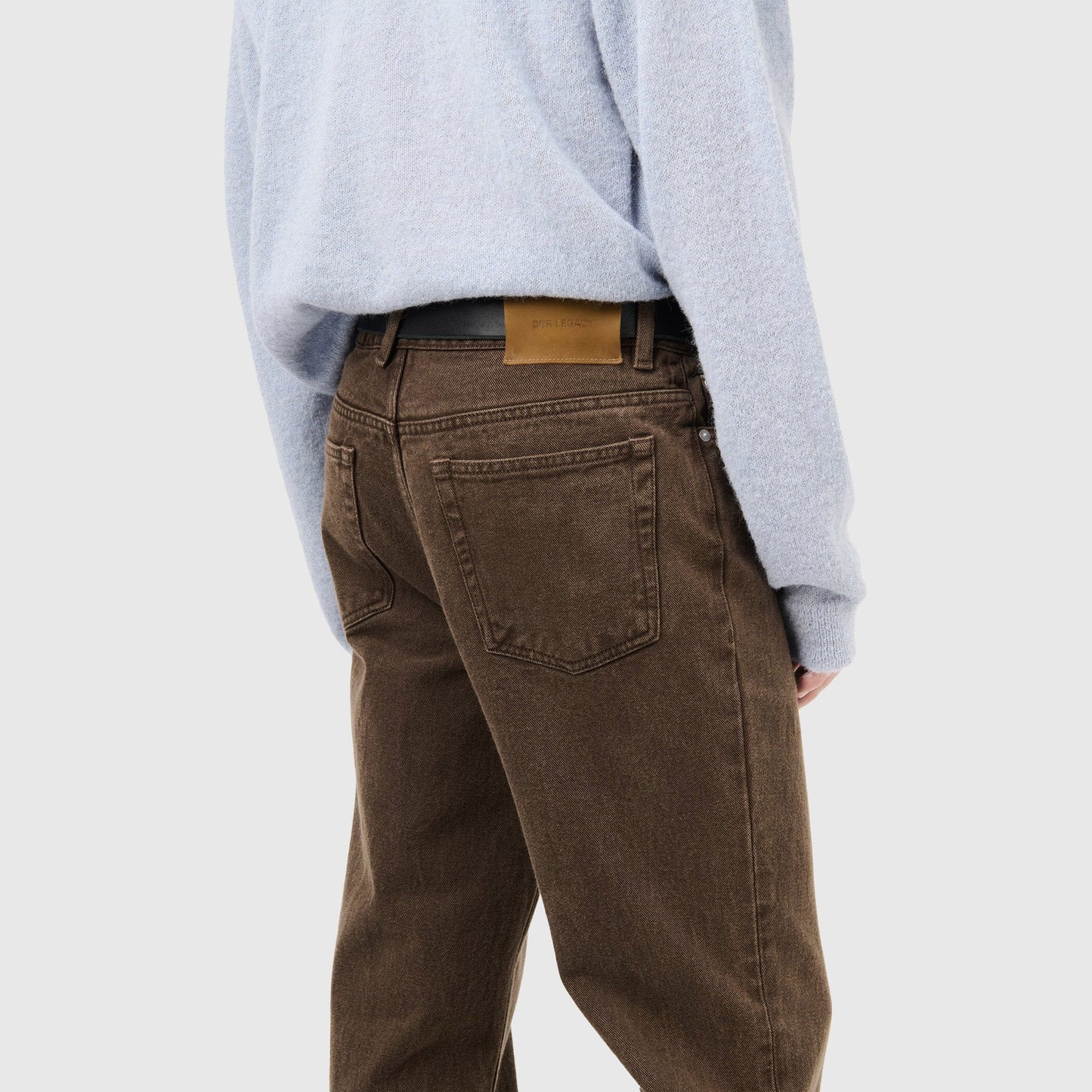 Our Legacy 70s Cut Jeans - Choco Overdye Pants Our Legacy 