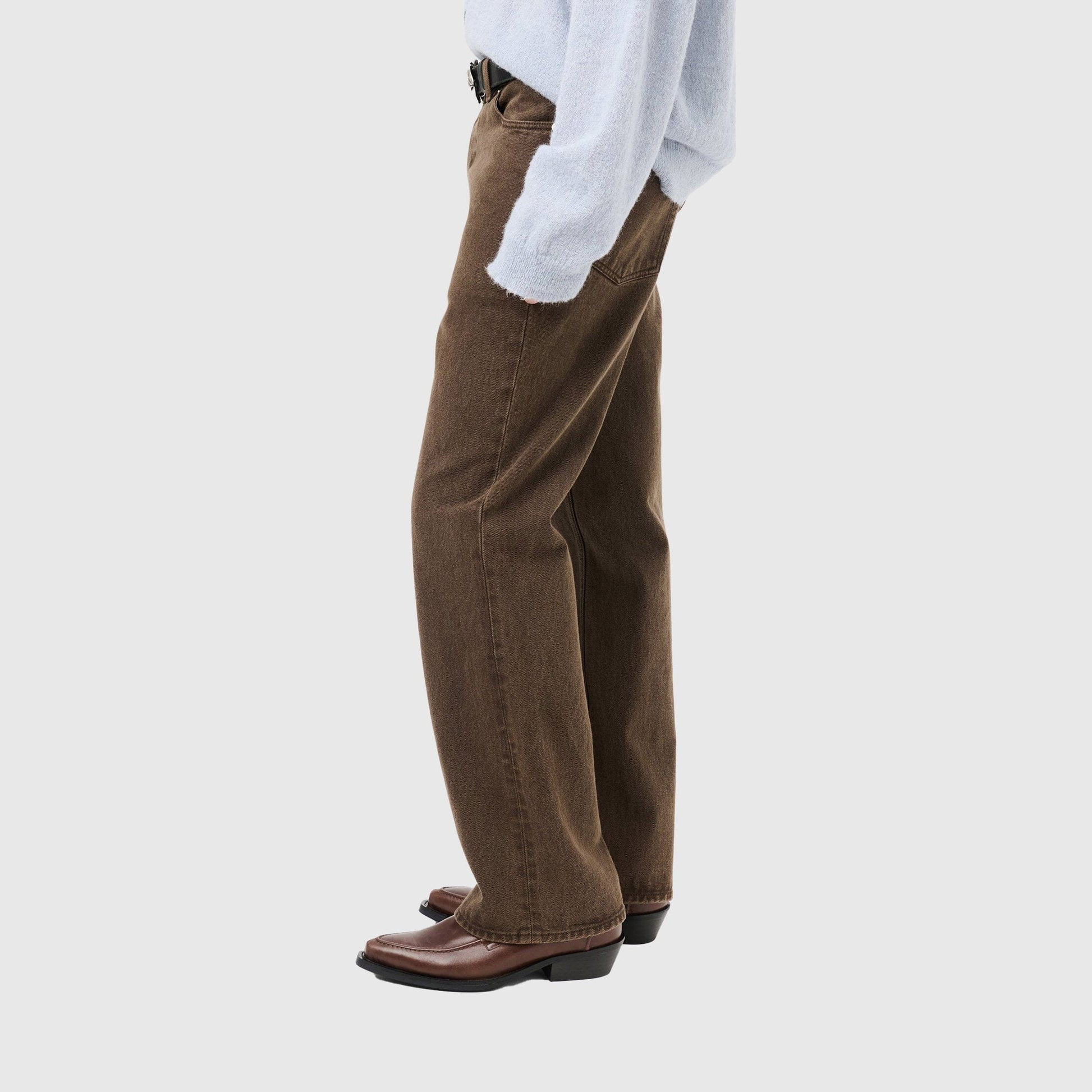 Our Legacy 70s Cut Jeans - Choco Overdye Pants Our Legacy 