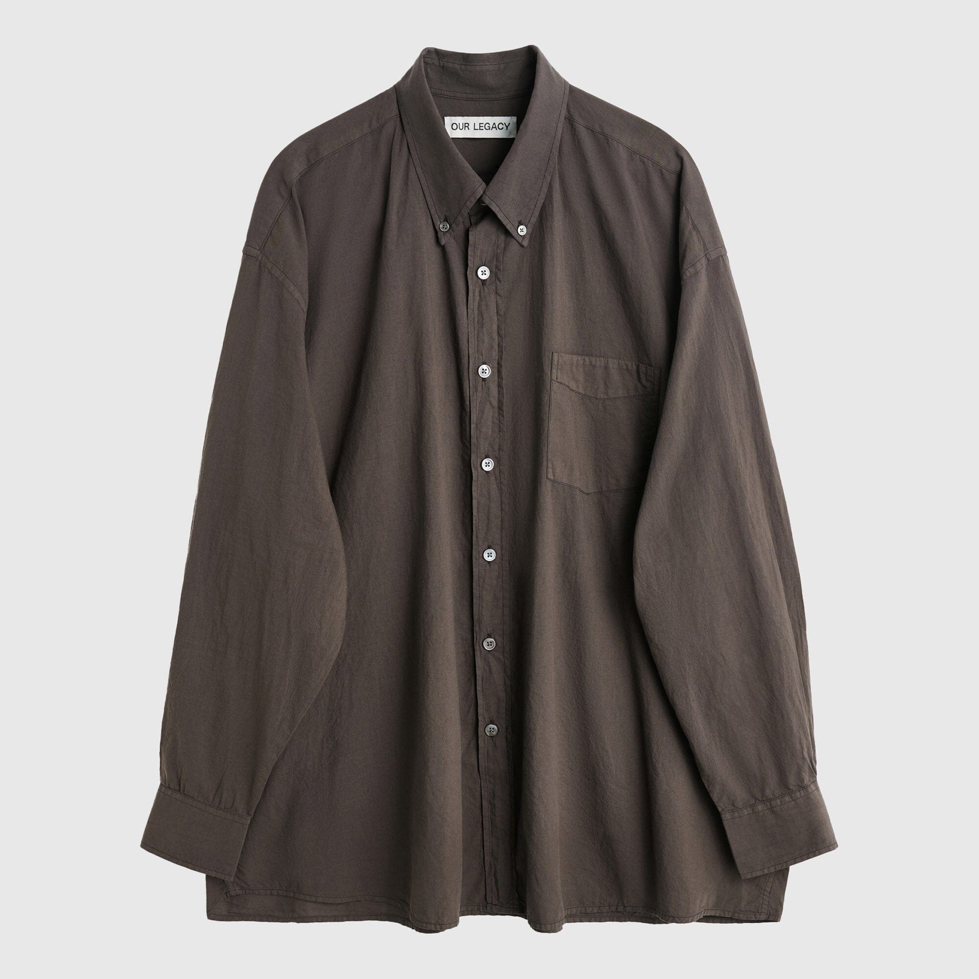 Our Legacy Borrowed Bd Shirt - Faded Brown – Dapper