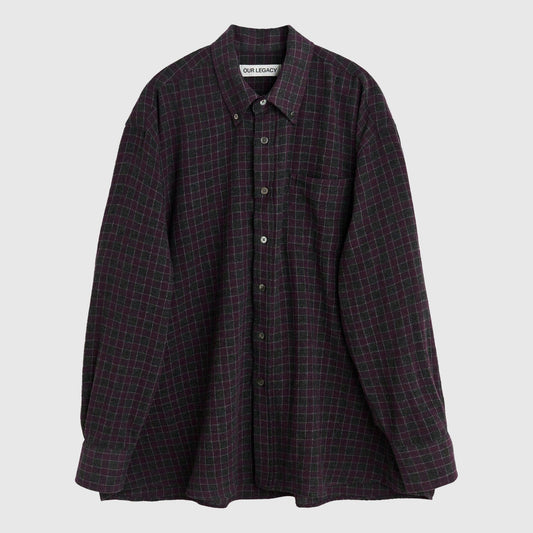 Our Legacy Borrowed BD Shirt - Sophomore Check Shirt Our Legacy 