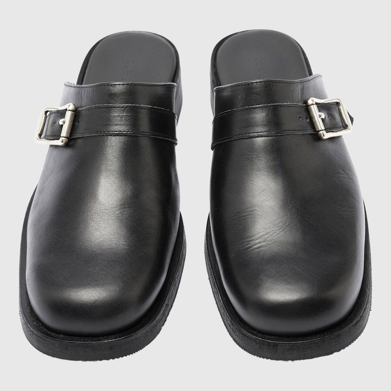 Our Legacy Camion Mule - Black Leather Shoes Our Legacy 