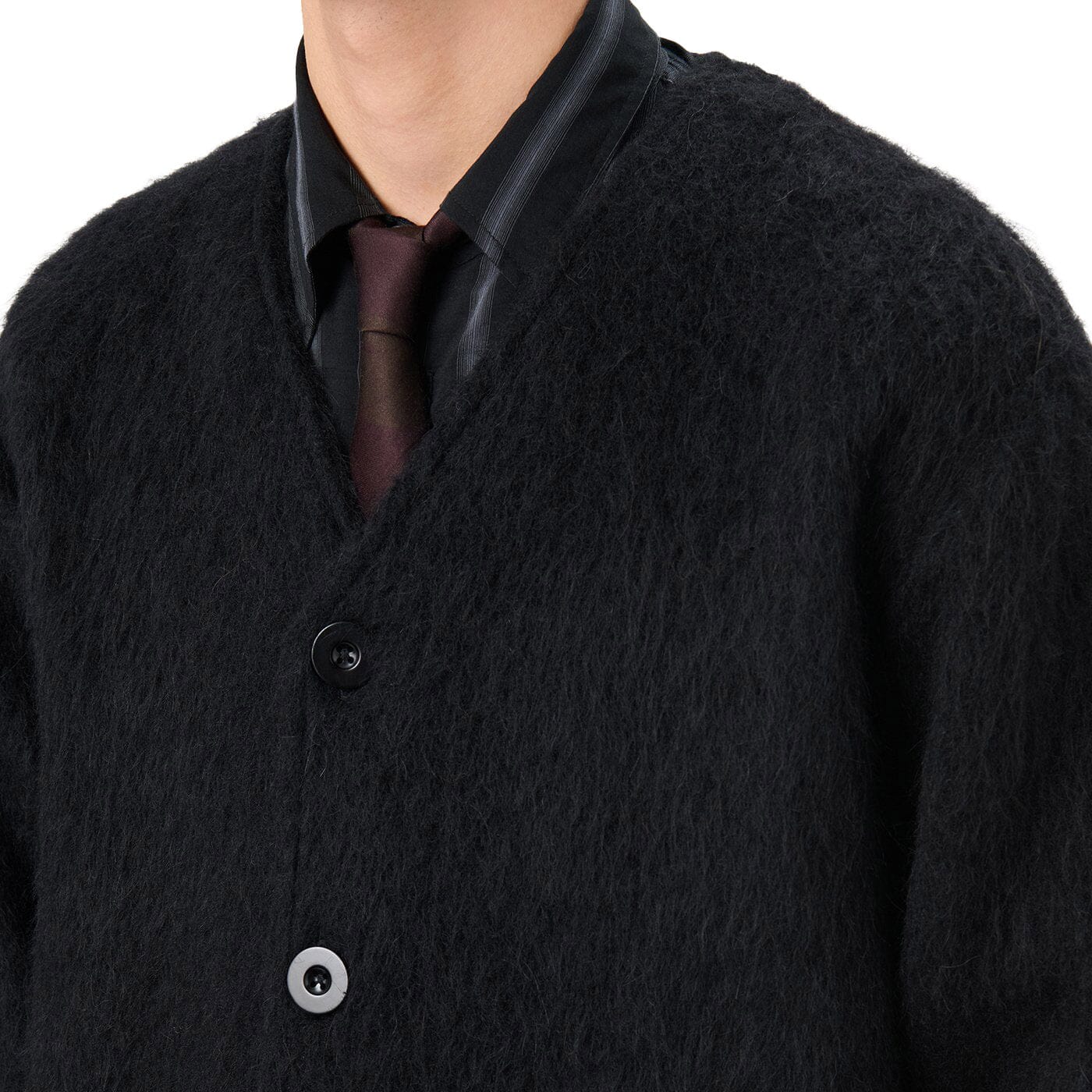 Our Legacy Cardigan - Black Mohair