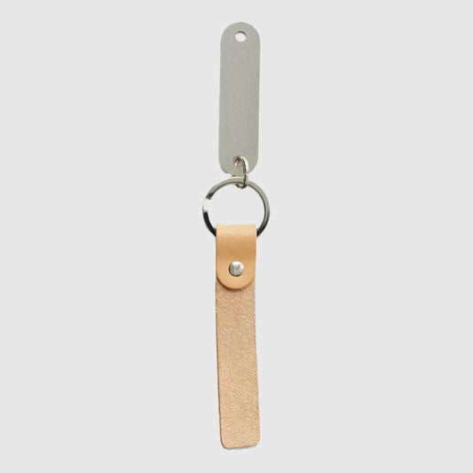 Our Legacy Ring Keyring - Naturale Leather Keyring Our Legacy 