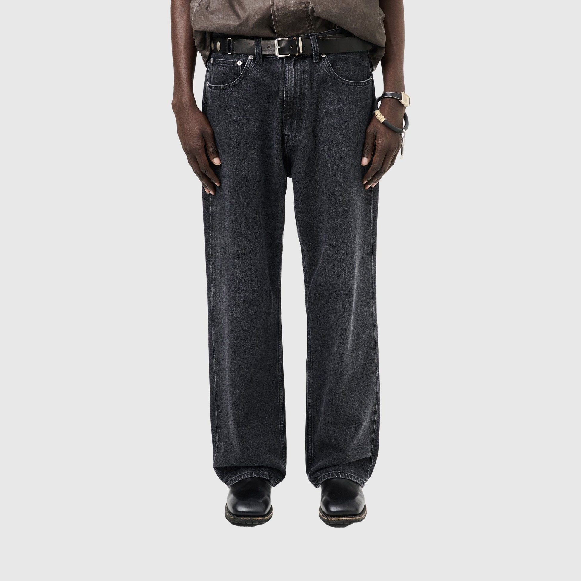 Our Legacy Third Cut Jeans - Supergrey Wash Pants Our Legacy 