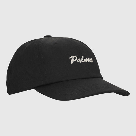 Palmes Alley 6-Panel Cap - Black Cap Palmes 