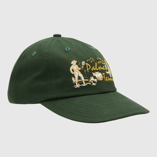 Palmes Dustup 6-Panel Cap - Dark Green Cap Palmes 