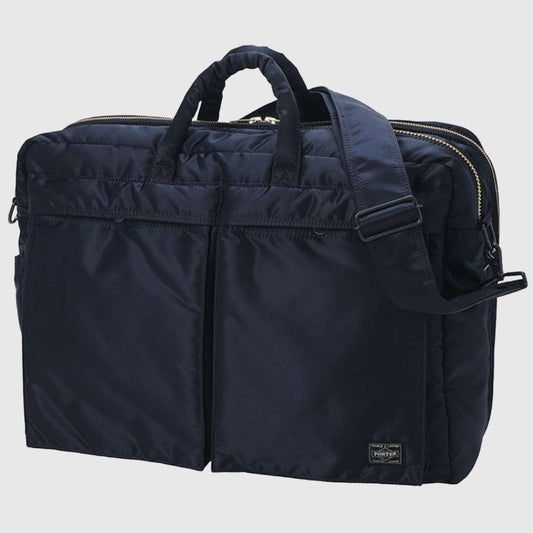 Porter-Yoshida & Co. Tanker 2Way Overnight Briefcase - Iron Blue Bag Porter-Yoshida & Co. 