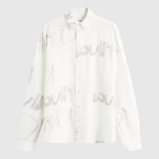 Soulland Damon Shirt - White Aop Shirt Soulland 