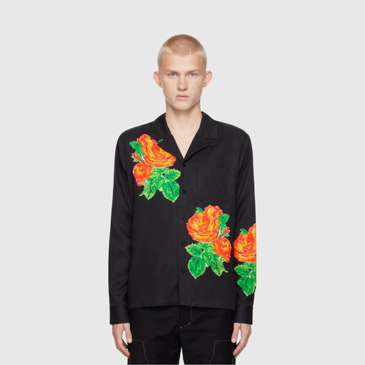 Soulland Joe Shirt - Black Multi Shirt Soulland 