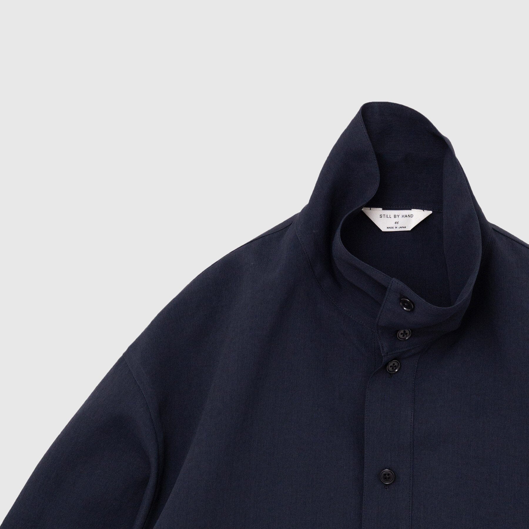 Still By Hand Pullover Jacket - Navy