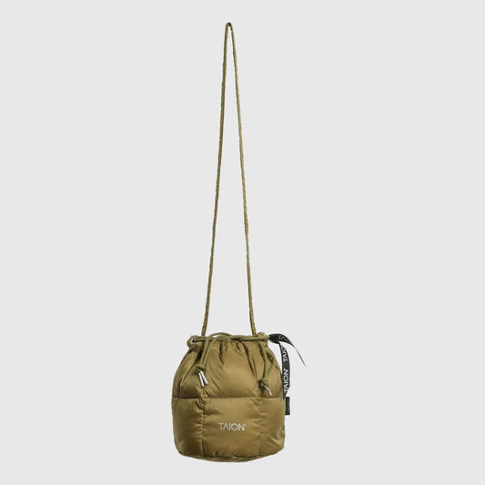 Taion Small Drawstring Bag - Beige Bag Taion 