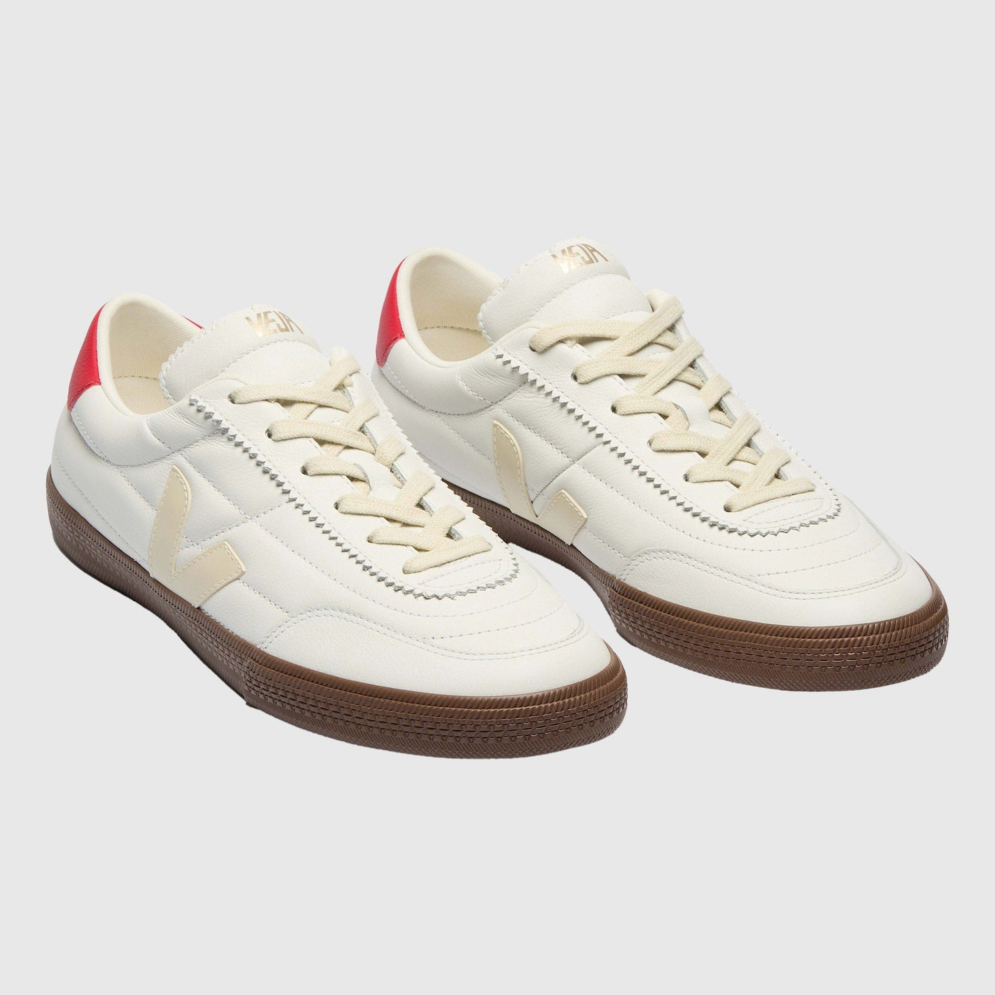 Veja Panenka O.T. Leather Sneakers - White / Pierre / Pekin / Bark Sneakers Veja 