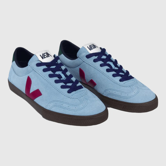 Veja Volley Suede Sneakers - Aqua / Marsala / Eagle Sneakers Veja 