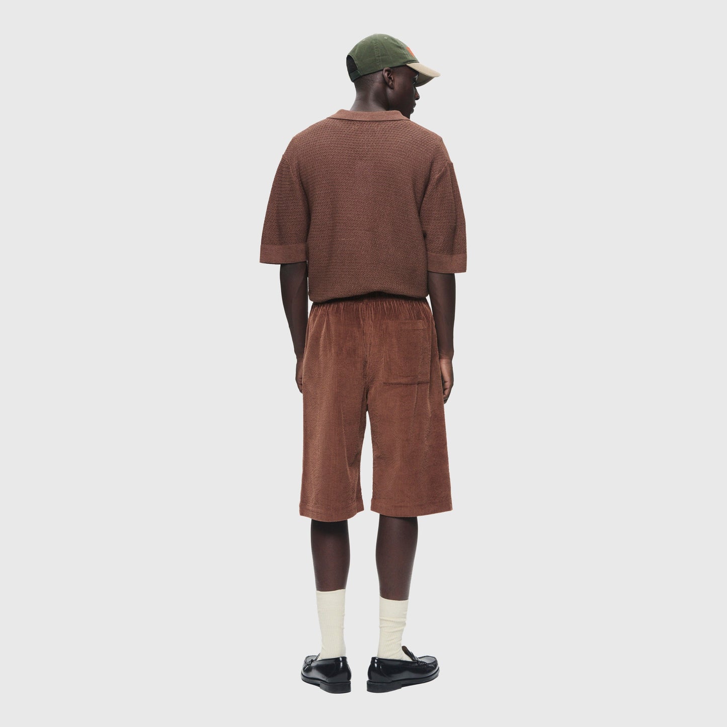 Wood Wood Brett Corduroy Shorts - Potting Soil Shorts Wood Wood 