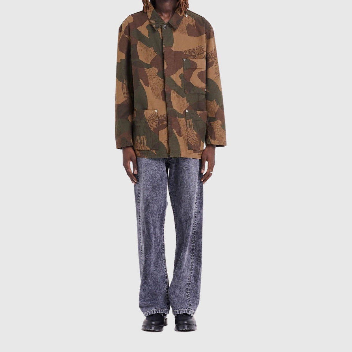 Études Excursion Jacket - Washed Camo