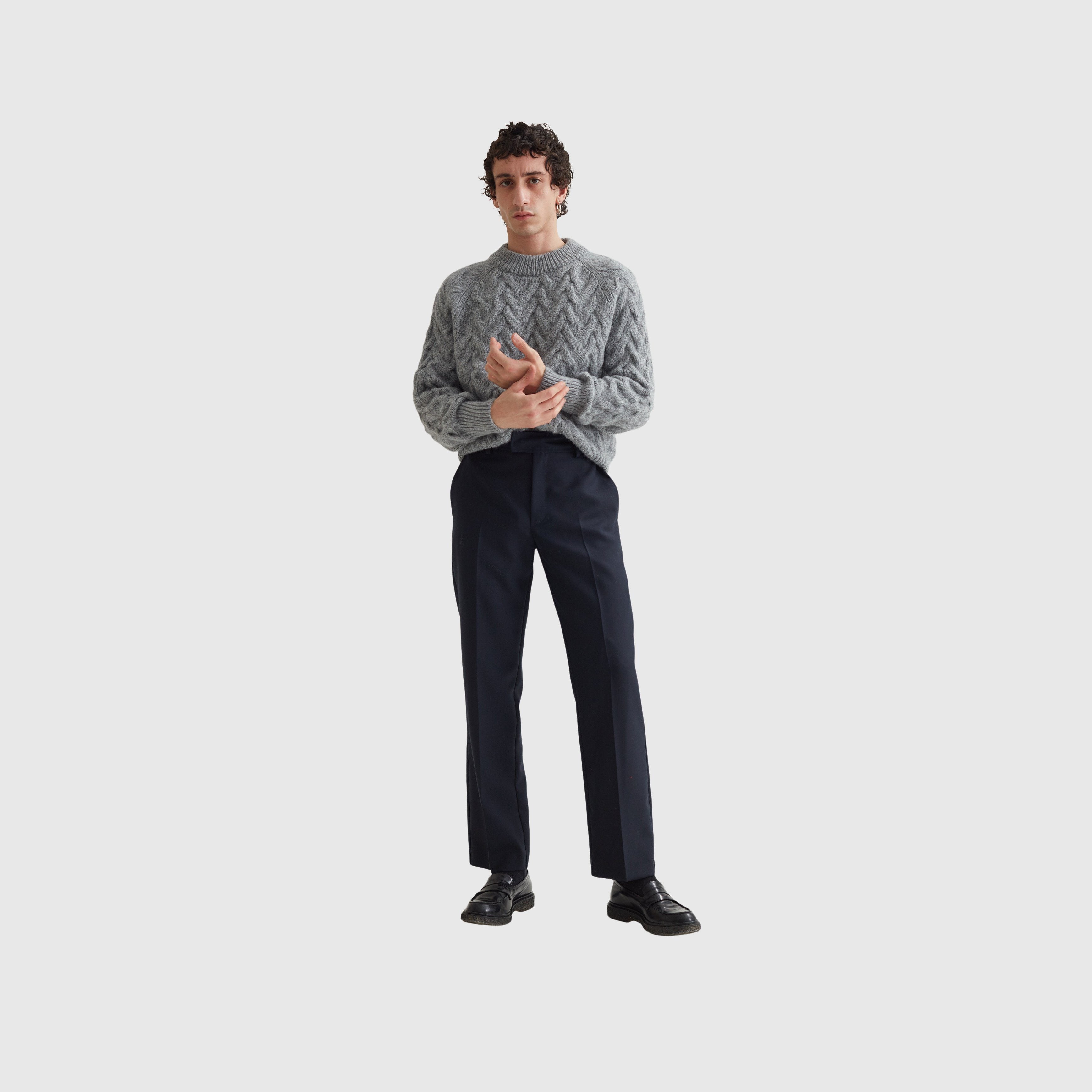 Séfr Mike Suit Trousers - Dark Navy