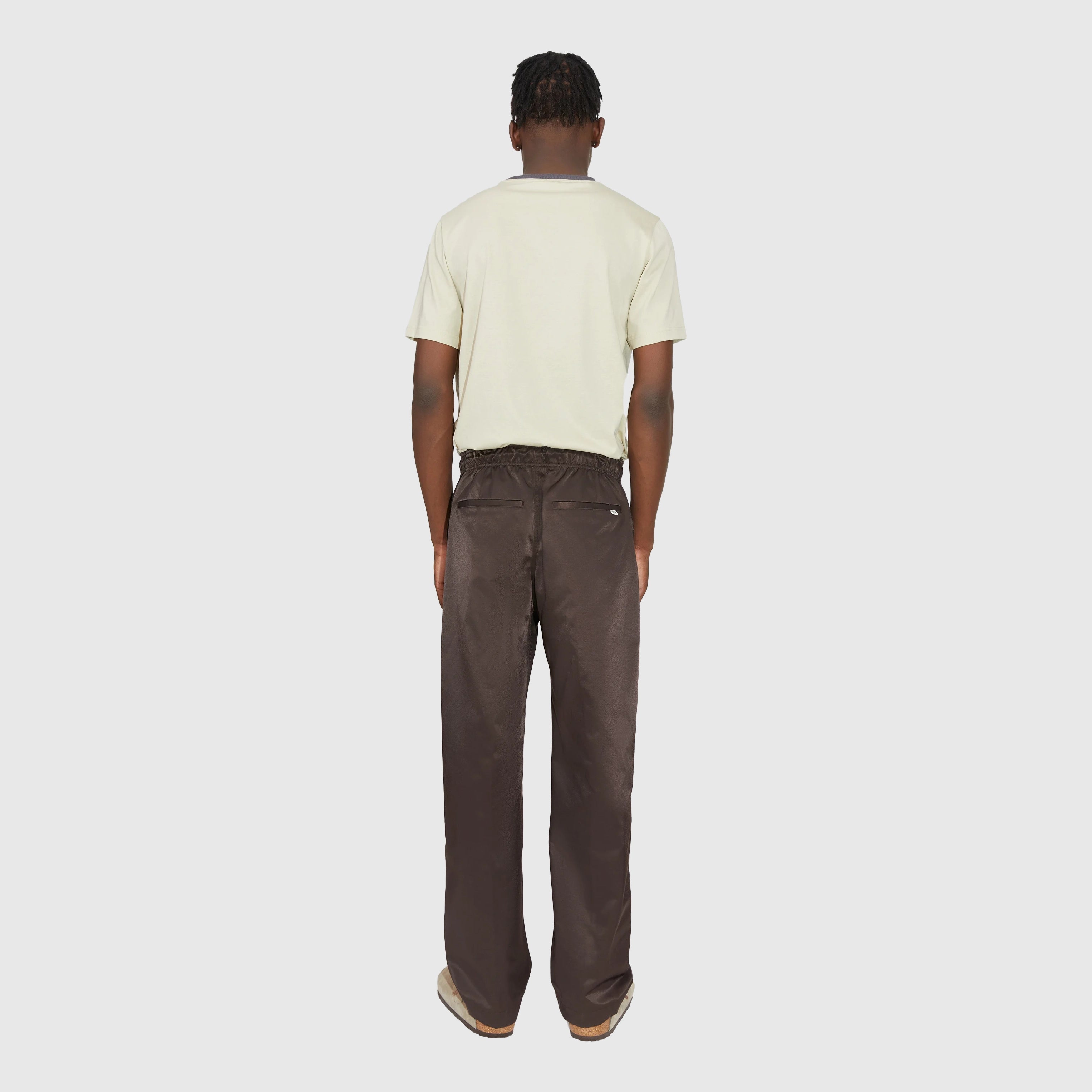 Buy Crocodile Men Black Slim Fit Solid Easy Wash Regular Trousers - Trousers  for Men 7715312 | Myntra